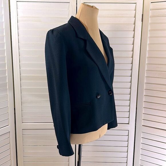 Talbots Wool Blazer Size 6P NWOT Classic 80s Vintage - Picture 8 of 14